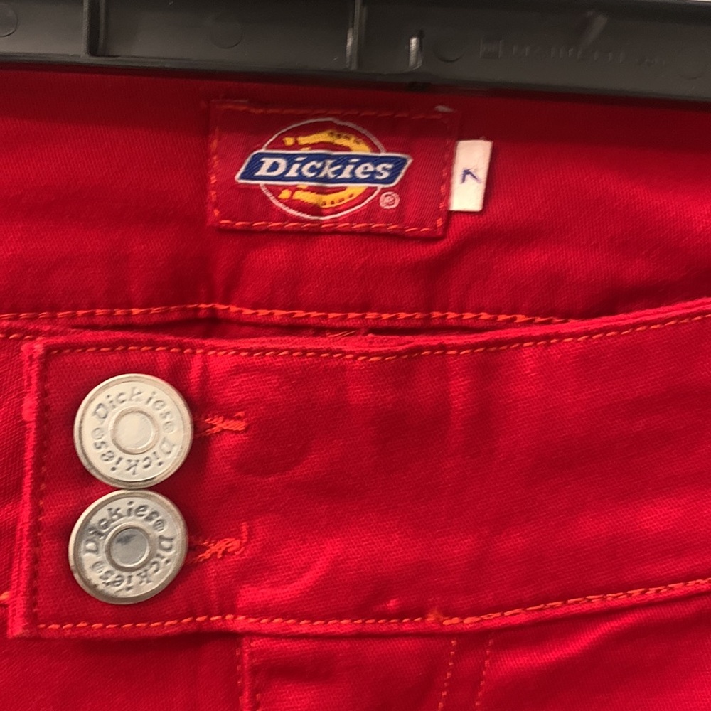 Dickies Girl Juniors' Worker Bootcut Pants red - Picture 4 of 9